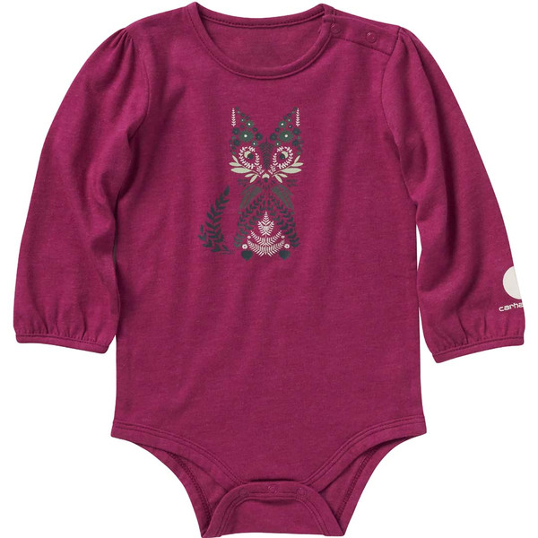 Carhartt Infant Long-Sleeve Foliage Fox Bodysuit